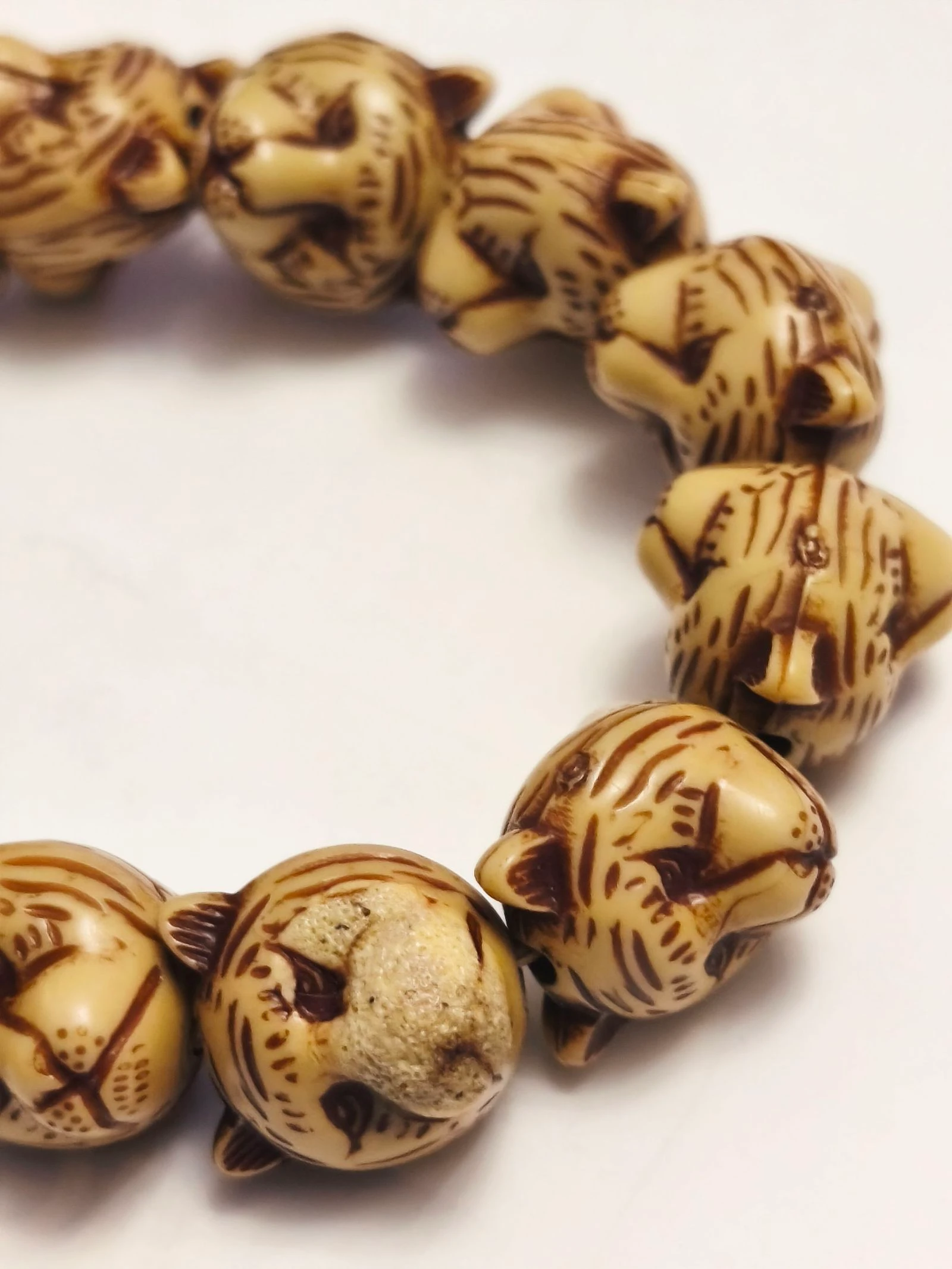 Pulseira cabeças de tigres asiáticos – photo 9